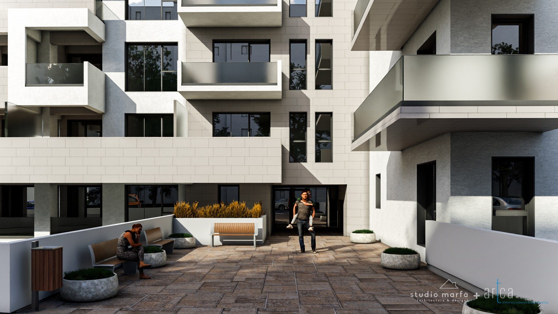 În Altorama, Bogdan Cihodaru aduce împreună liniștea și dinamismul urban